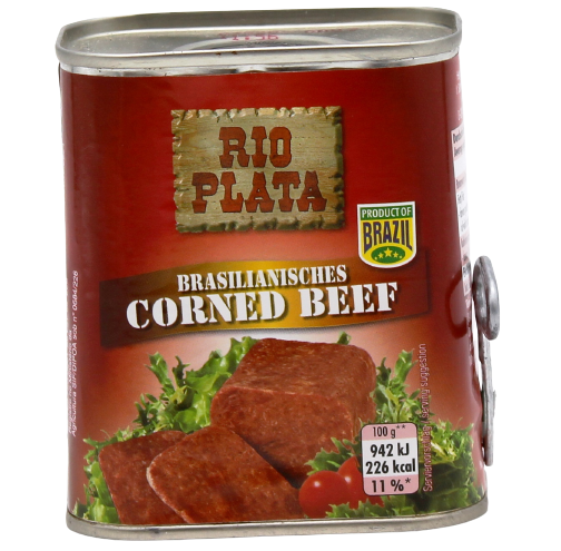Rio Plata Corned Beef, 6 x 340g Dosen