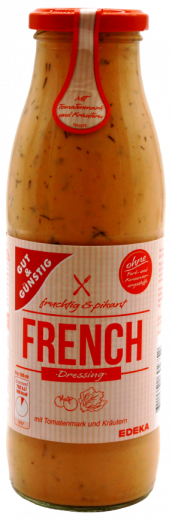 Gut & Günstig French Dressing 6 x 500ml Flaschen