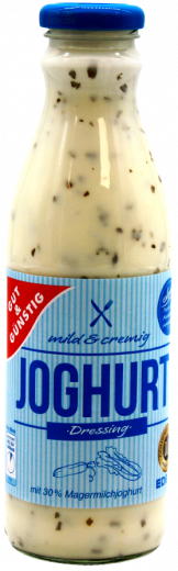 Gut & Günstig Joghurt Dressing, 6 x 500ml Flaschen