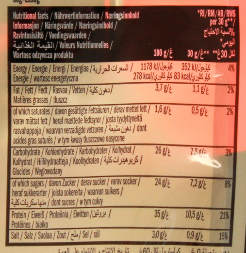 Jack Links Beef Jerky Sweet & Hot 100 Beef, 12 x 60g Beutel