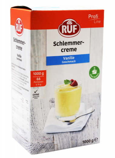 RUF Schlemmercreme Vanille, 1 x 1000g Packungen