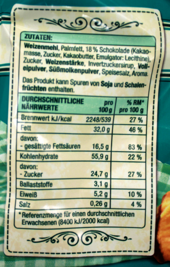 Gut & Günstig Schokotatzen, 12 x 250g Packungen