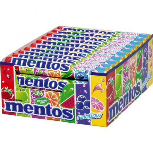 Mentos Rainbow 40 x 37,5g Rollen