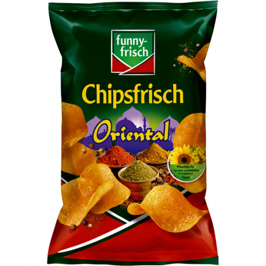 funny-frisch Chipsfrisch Oriental, 5 x 150g Tüten