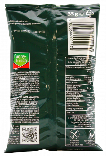 funny-frisch Ringli Paprika, 24 x 35g Tüten