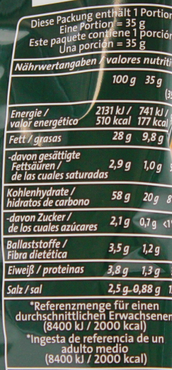 funny-frisch Ringli Paprika, 24 x 35g Tüten