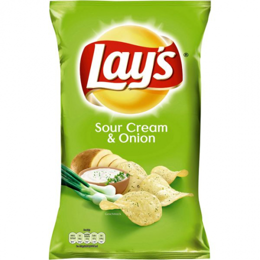 Lays Sour Cream & Onion 9 x 150g Tüten