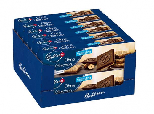 Bahlsen Ohne Gleichen Vollmilch 6 x 125g Packungen