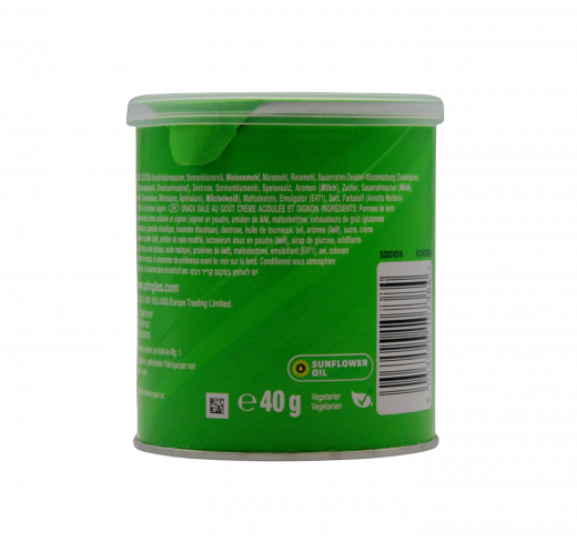 Pringles Sour Cream & Onion 12 x 40g Dosen