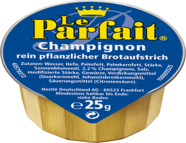Le Parfait Champignon Brotaufstrich, 120 x 25g Packungen