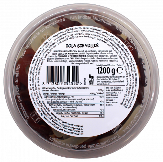 Red Band Cola Schnuller, 1200g Dose