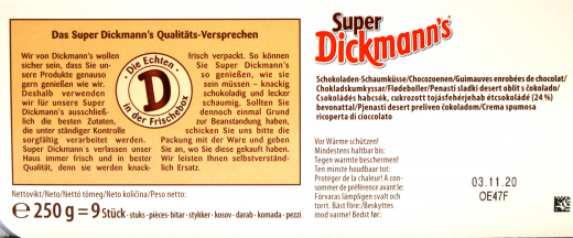 Storck Super Dickmann’s 6 x 250g Karton