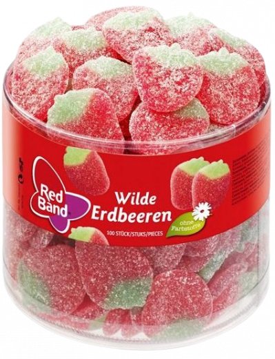 Red Band Wilde Erdbeeren 1000g Dose