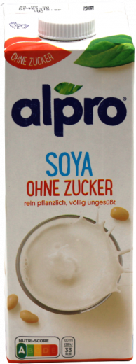 Alpro Sojadrink ungesüsst, 8 x 1000 ml Packungen