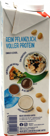 Alpro Sojadrink ungesüsst, 8 x 1000 ml Packungen