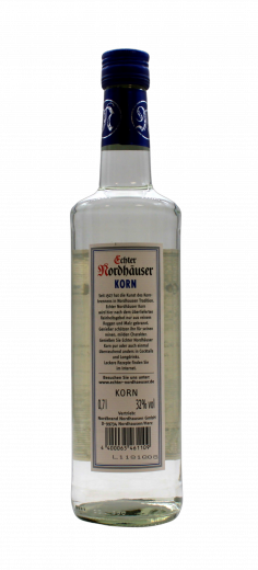 Echter Nordhäuser Korn 32% vol., 6 x 700ml Flaschen