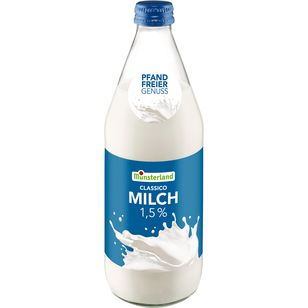 Münsterland Milch 1.5%, 12 x 500ml Flaschen