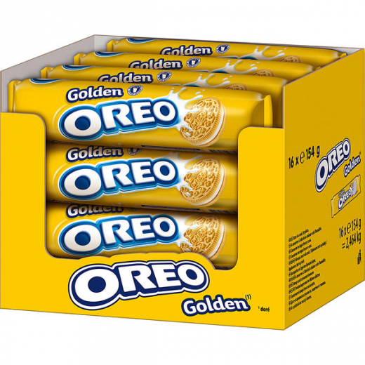 Oreo Golden 16 x 154g Packungen