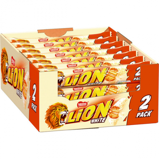 Nestlé Lion White 2er Pack 28 x 60g Riegel
