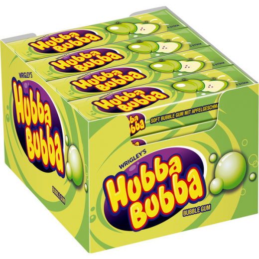Hubba Bubba Apfel, 20 x 5er Packungen