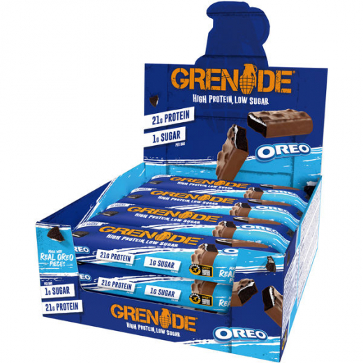 Grenade Oreo Proteinriegel, 12 x 60g Riegel