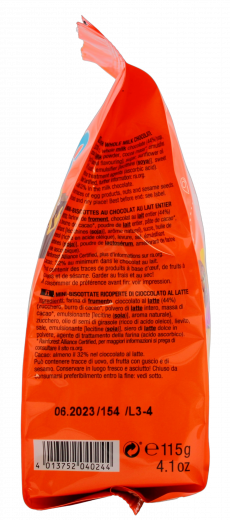 Brandt Minis Schoko Vollmilch, 6 x 115g Tüten