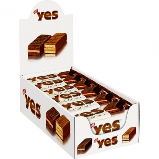 YES Cacao Kuchenriegel 12 x 32g Riegel