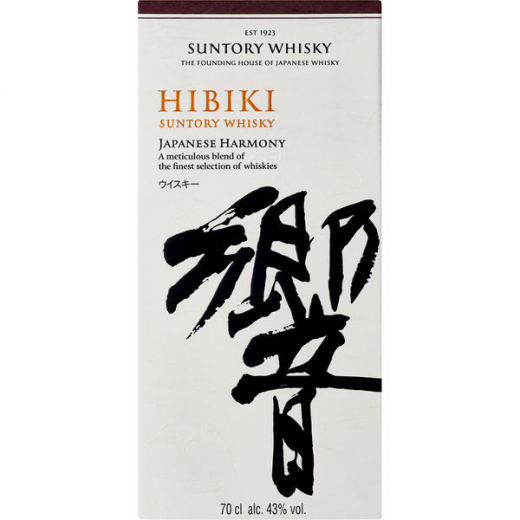 Hibiki Japanese Harmony Suntory Whisky 43% vol., 1 x 700ml Flasche