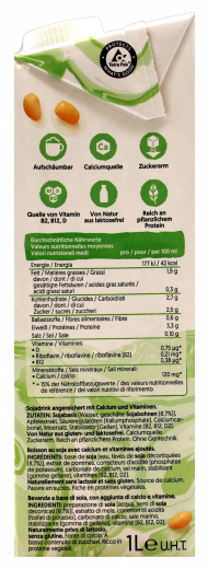 Alpro Sojadrink Barista, 8 x 1000 ml Packungen