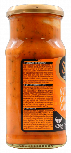 Sharwood's Butter Chicken Curry Sauce, 3 x 420g Gläser