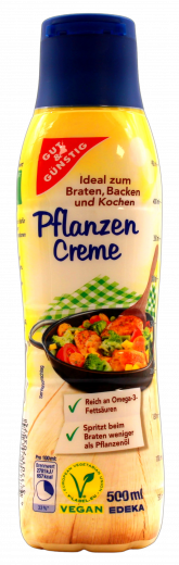 Gut & Günstig Pflanzencreme 12 x 500ml Flaschen