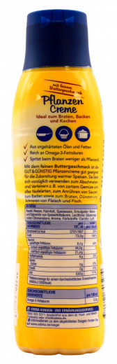 Gut & Günstig Pflanzencreme 12 x 500ml Flaschen