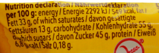 Schär Melto, 25 x 30g Riegel