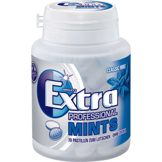 Wrigley´s Extra Professional Mints Classic 6 x 70 Pastillen Dosen