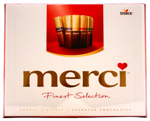 Merci Große Vielfalt, 5 x 250g Packungen