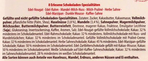 Merci Große Vielfalt, 5 x 250g Packungen