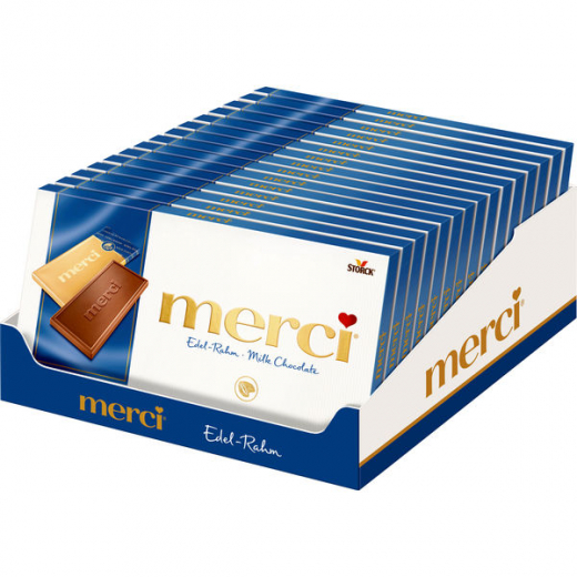 Merci Edel-Rahm, 15 x 100g Packungen