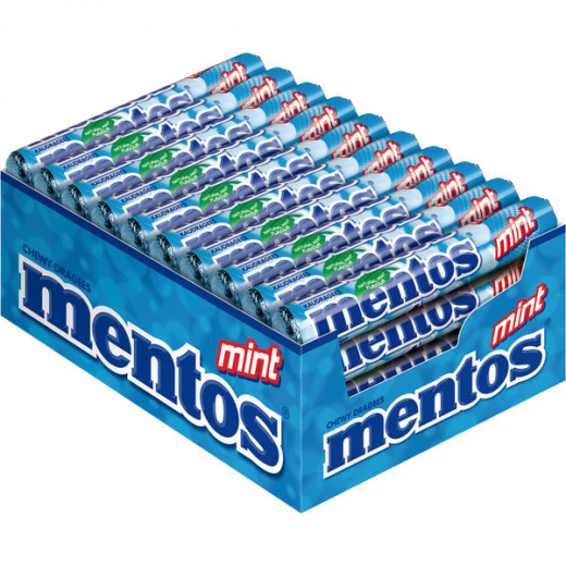 Mentos Mint, 40 x 38g Rollen