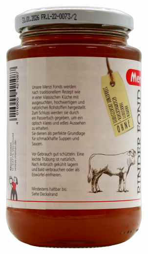 Menzi Rinder Found 3 x 400ml Gläser