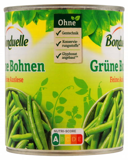 Bonduelle Grüne Bohnen Feine Auslese, 6 x 440g Dosen