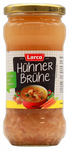 Larco Hühnerbrühe, 6 x 340ml Gläser