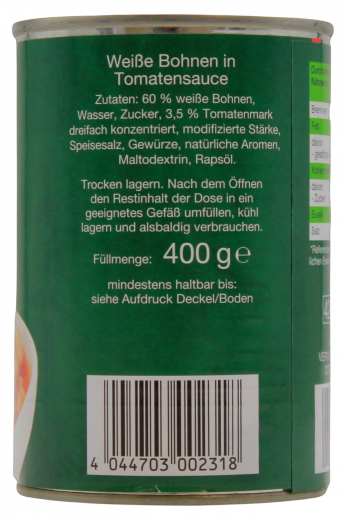 Delta Gebackene Bohnen in Tomatensauce 6 x 400g Dosen