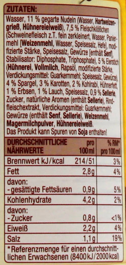 Gut & Günstig Festtagssuppe 6 x 400ml Dosen