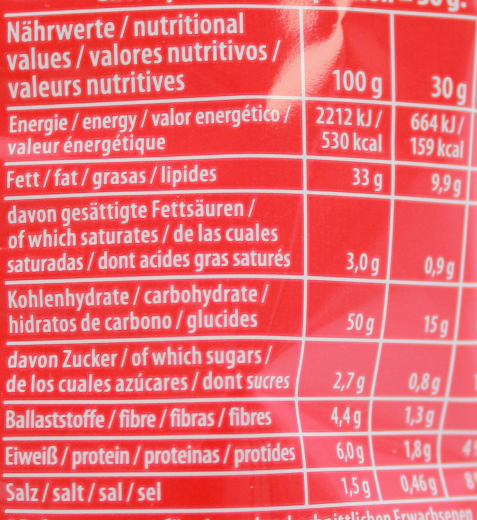 Chio Chips Red Paprika 12 x 40g Tüten
