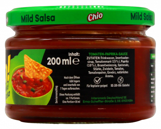 Chio Dip! mild Salsa 3 x 200ml Gläser