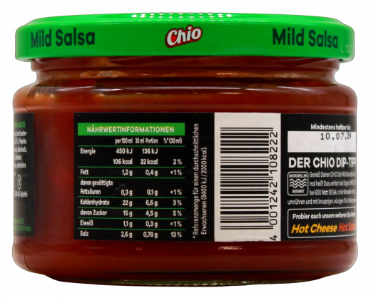 Chio Dip! mild Salsa 3 x 200ml Gläser