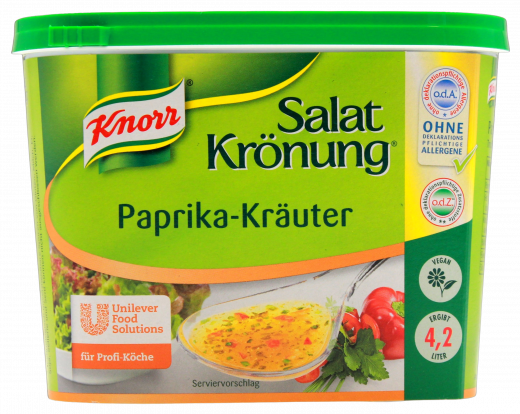 Knorr Salatkrönung Paprika-Kräuter 1 x 500g Becher