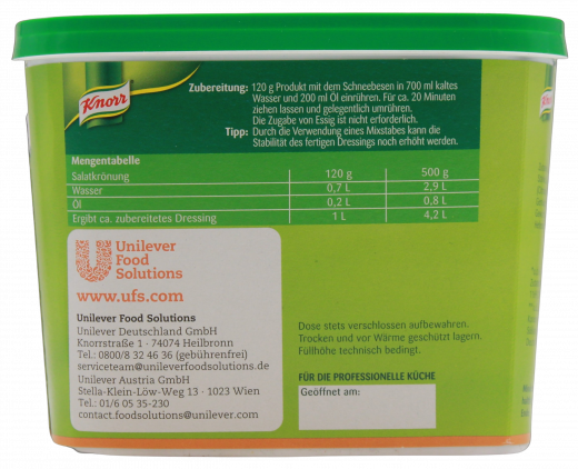 Knorr Salatkrönung Paprika-Kräuter 1 x 500g Becher