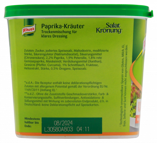 Knorr Salatkrönung Paprika-Kräuter 1 x 500g Becher