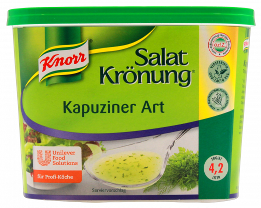 Knorr Salatkrönung Kapuziner Art, 1 x 500g Becher